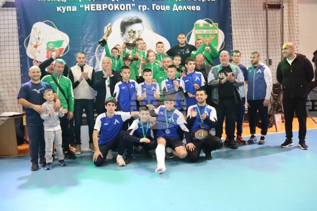 Четирима състезатели от спортен клуб по борба „Пирин 2021“ – Гоце Делчев спечелиха златни медали в международния турнир „Купа Неврокоп“