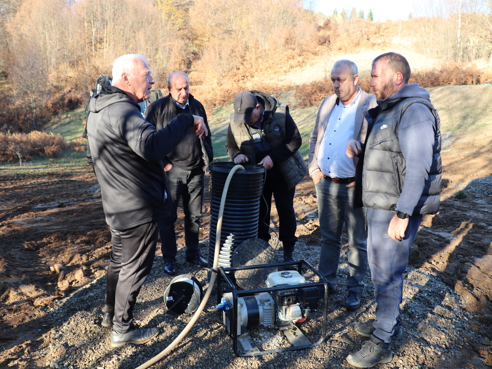 Дебит от 100 кубически метра вода на денонощие са разкрили сондажните проучвания в ардинското село Ахрянско