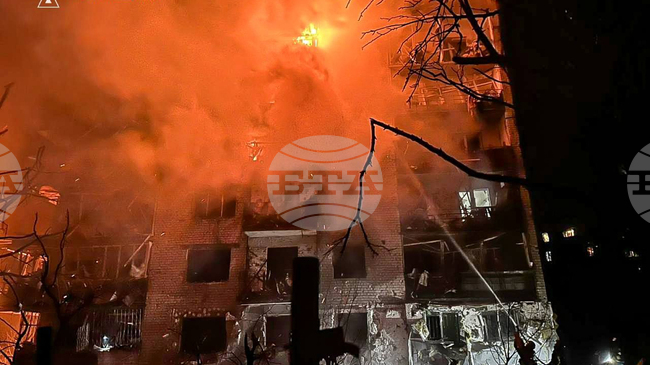 Над 30 души бяха ранени при руска атака с дронове срещу Харков