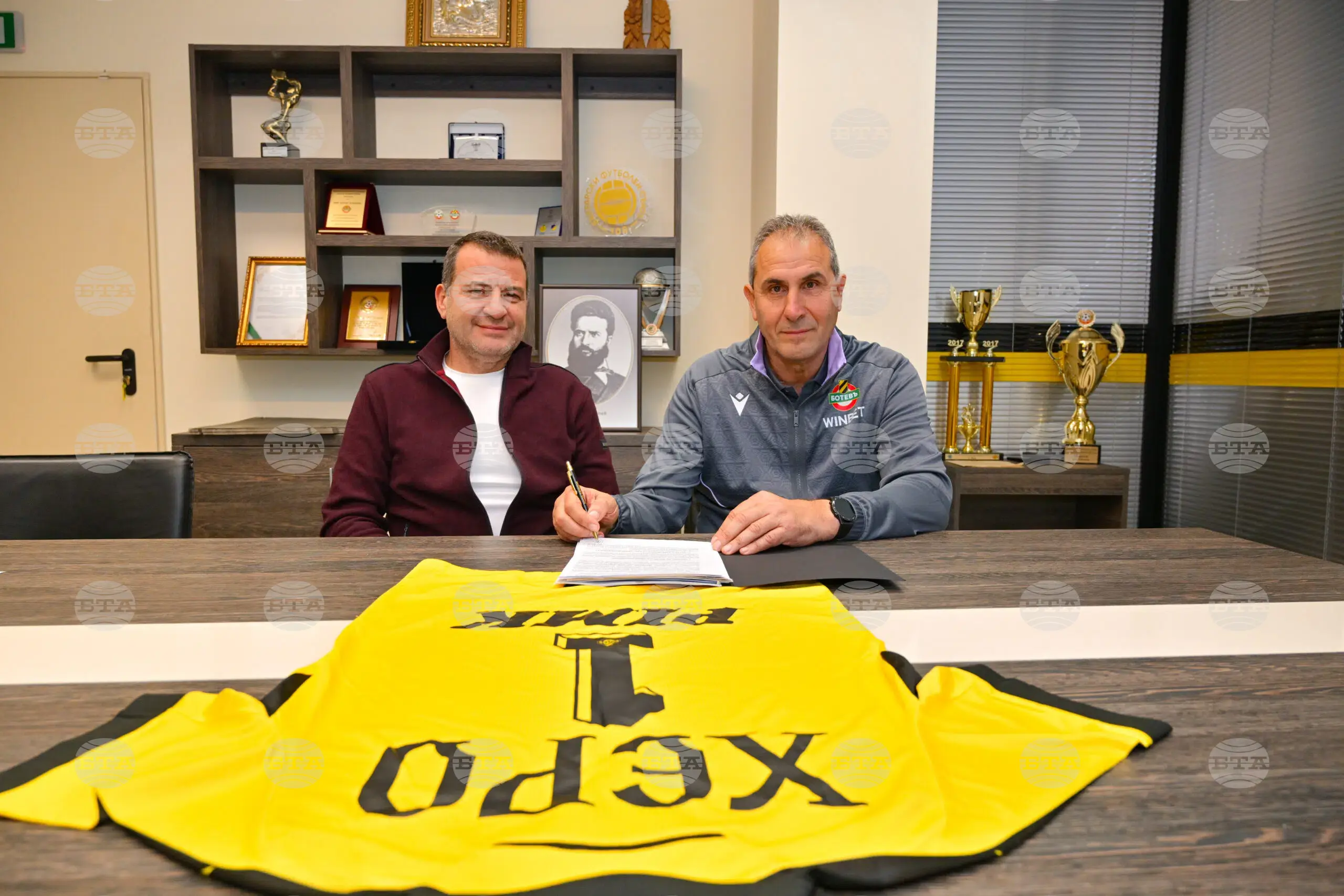 Димитър Димитров - Херо е новият старши треньор на Ботев Пловдив