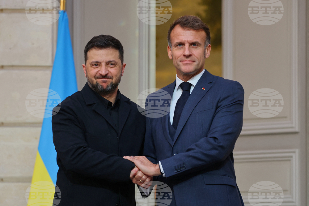 Френският президент Еманюел Макрон изрази увереност, че Зеленски може да засили борбата с корупцията