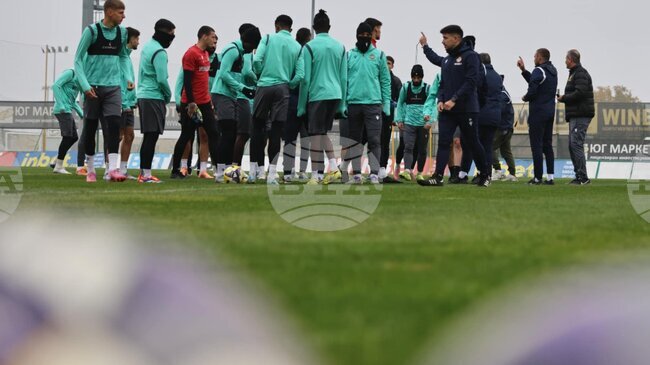 Ботев Пловдив с последна тренировка преди мача с ЦСКА