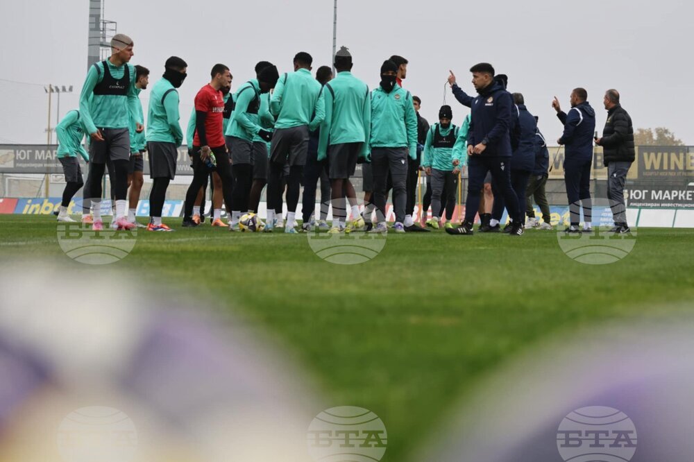 Ботев Пловдив с последна тренировка преди мача с ЦСКА