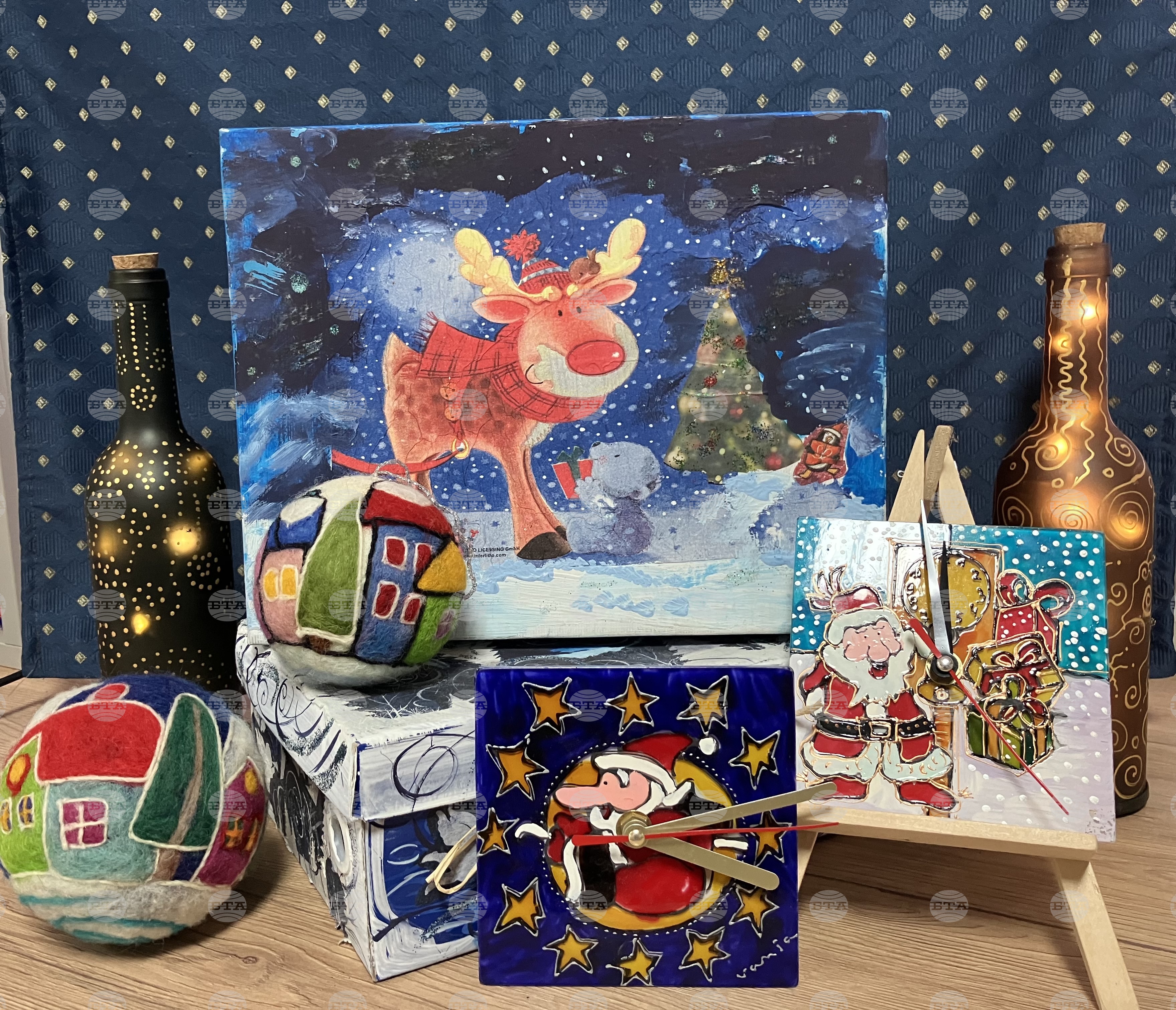 Поредица от коледни работилници организират от казанлъшката галерия „Ателието"