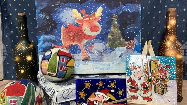 Поредица от коледни работилници организират от казанлъшката галерия „Ателието" по повод предстоящите зимни празници