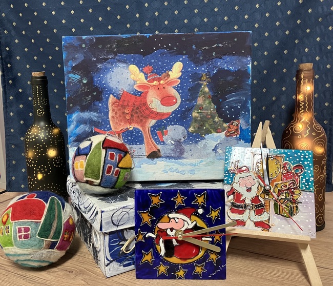 Поредица от коледни работилници организират от казанлъшката галерия „Ателието" 