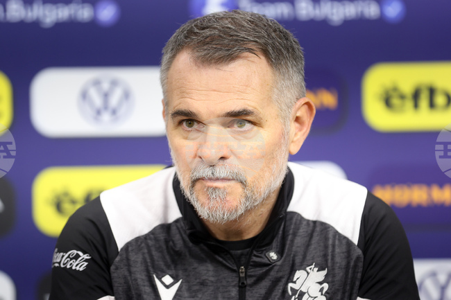 Футбол - Грузия - национален отбор - пресконференция