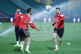 Футбол - Грузия - национален отбор - открита тренировка