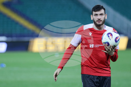 Футбол - Грузия - национален отбор - открита тренировка