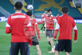 Футбол - Грузия - национален отбор - открита тренировка