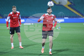 Футбол - Грузия - национален отбор - открита тренировка