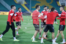 Футбол - Грузия - национален отбор - открита тренировка