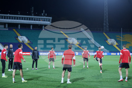 Футбол - Грузия - национален отбор - открита тренировка