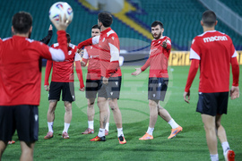 Футбол - Грузия - национален отбор - открита тренировка