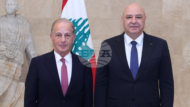 ННА: Президентът на Ливан прие акредитивните писма на новия американски посланик в страната 