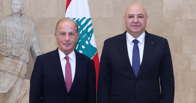 ННА: Президентът на Ливан прие акредитивните писма на новия американски посланик в страната 