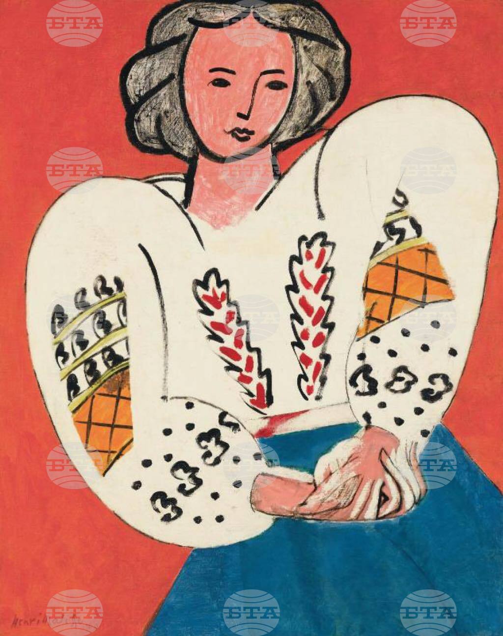 Аджерпрес: „Румънската блуза“ на Анри Матис ще бъде изложена в Националния музей на изкуствата на Румъния