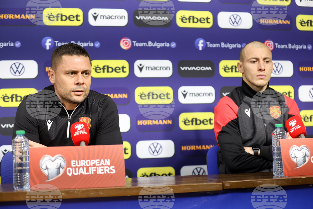 Футбол - национален отбор - пресконференция - Александър Димитров