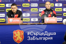 Футбол - национален отбор - пресконференция - Александър Димитров