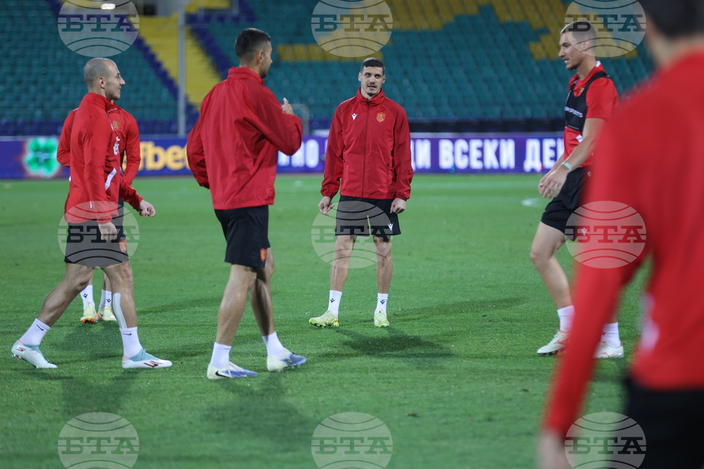 Футбол - България  - национален отбор  - открита тренировка