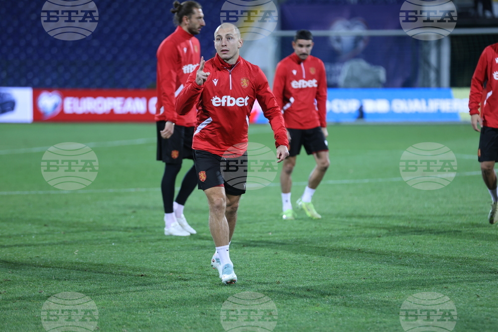 Футбол - България  - национален отбор  - открита тренировка