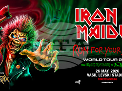 Anthrax е специален гост на Iron Maiden в София за концерта на 26 май догодина, визия – Fest Team