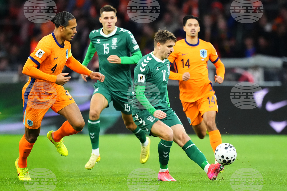 Netherlands Lithuania WCup Soccer