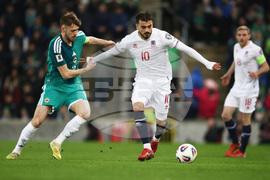 Northern Ireland Luxembourg WCup Soccer
