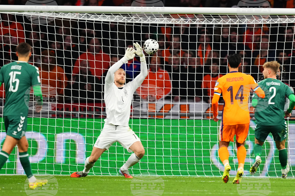 Netherlands Lithuania WCup Soccer