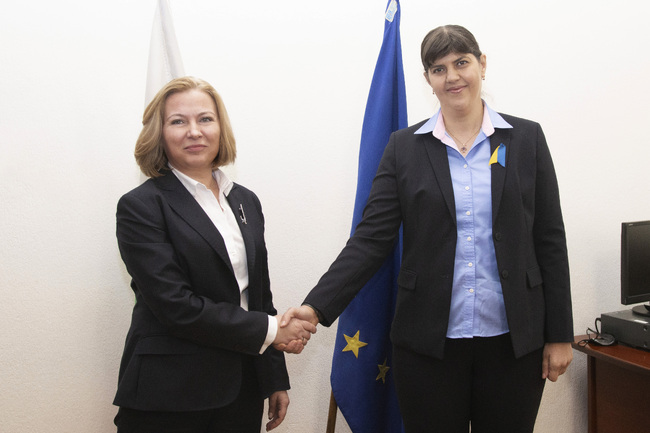 Министър Йорданова се срещна с европейския главен прокурор Лаура Кьовеши
