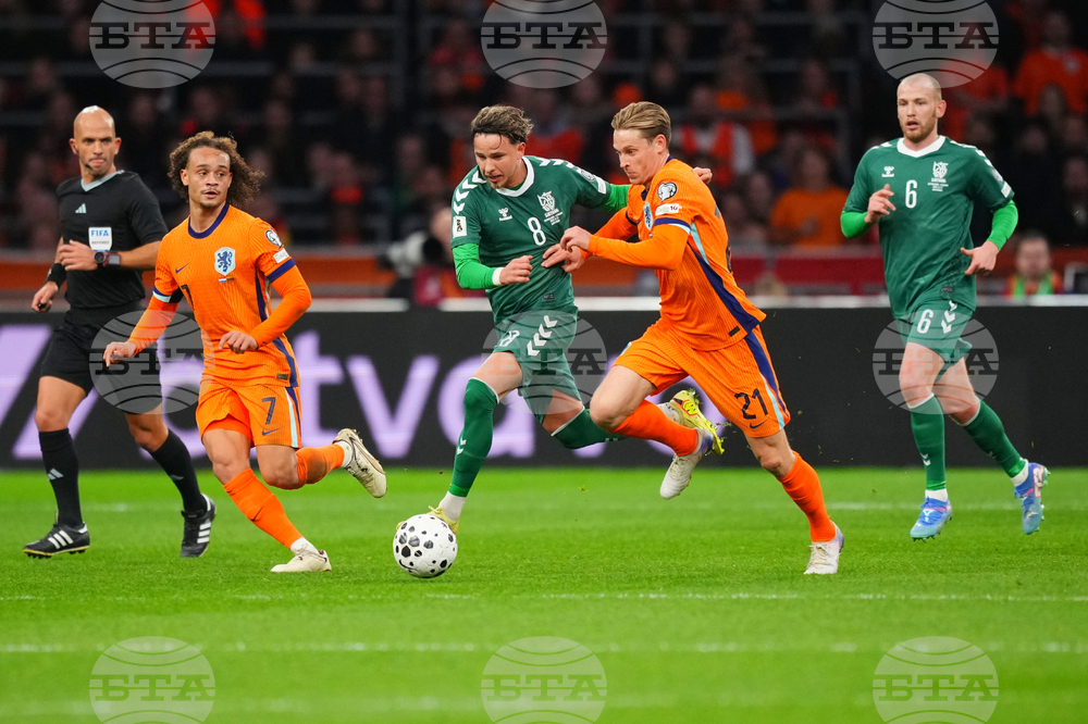 Netherlands Lithuania WCup Soccer