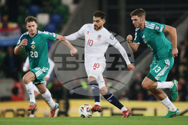Northern Ireland Luxembourg WCup Soccer