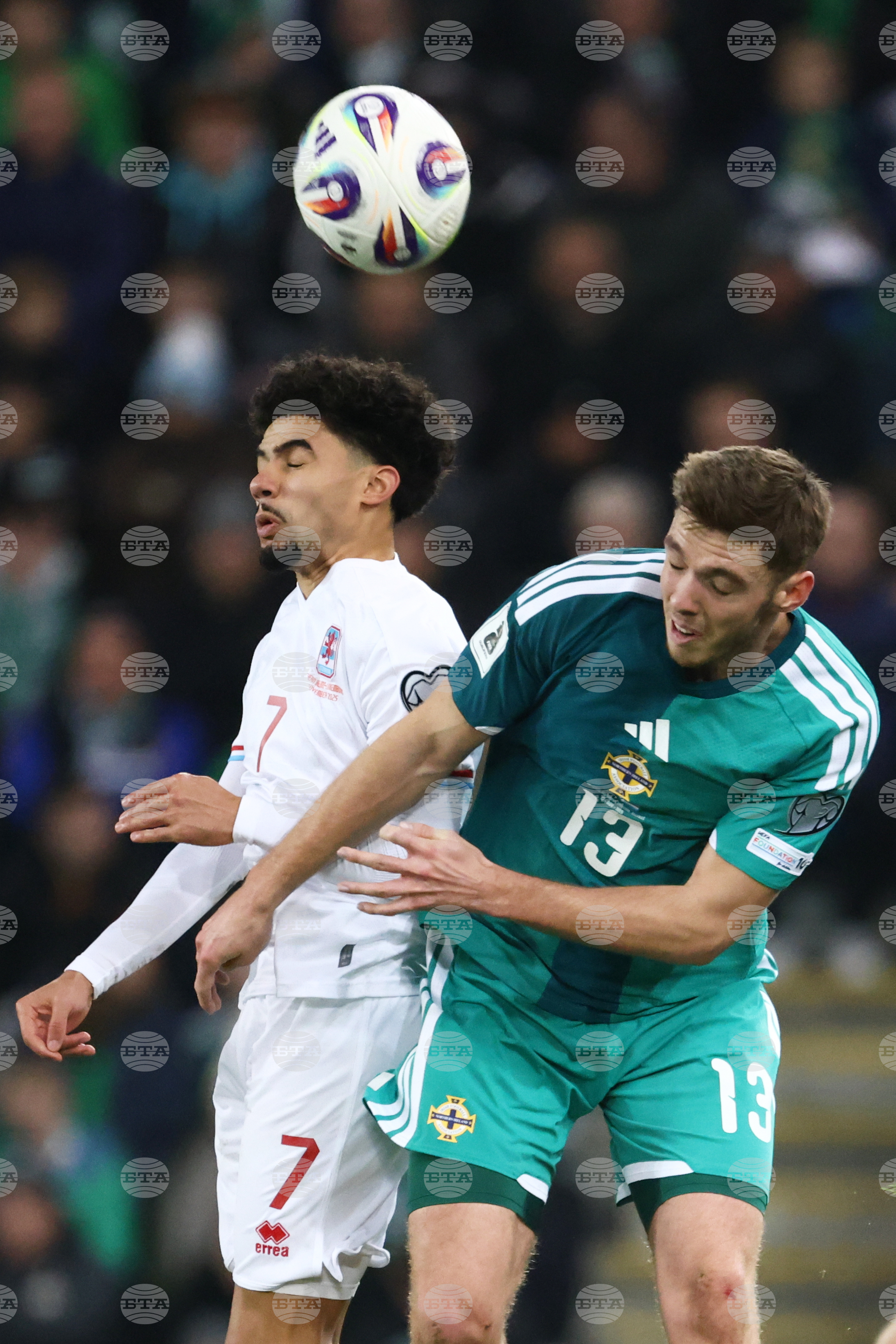 Northern Ireland Luxembourg WCup Soccer