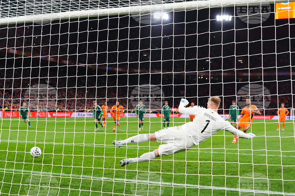 Netherlands Lithuania WCup Soccer