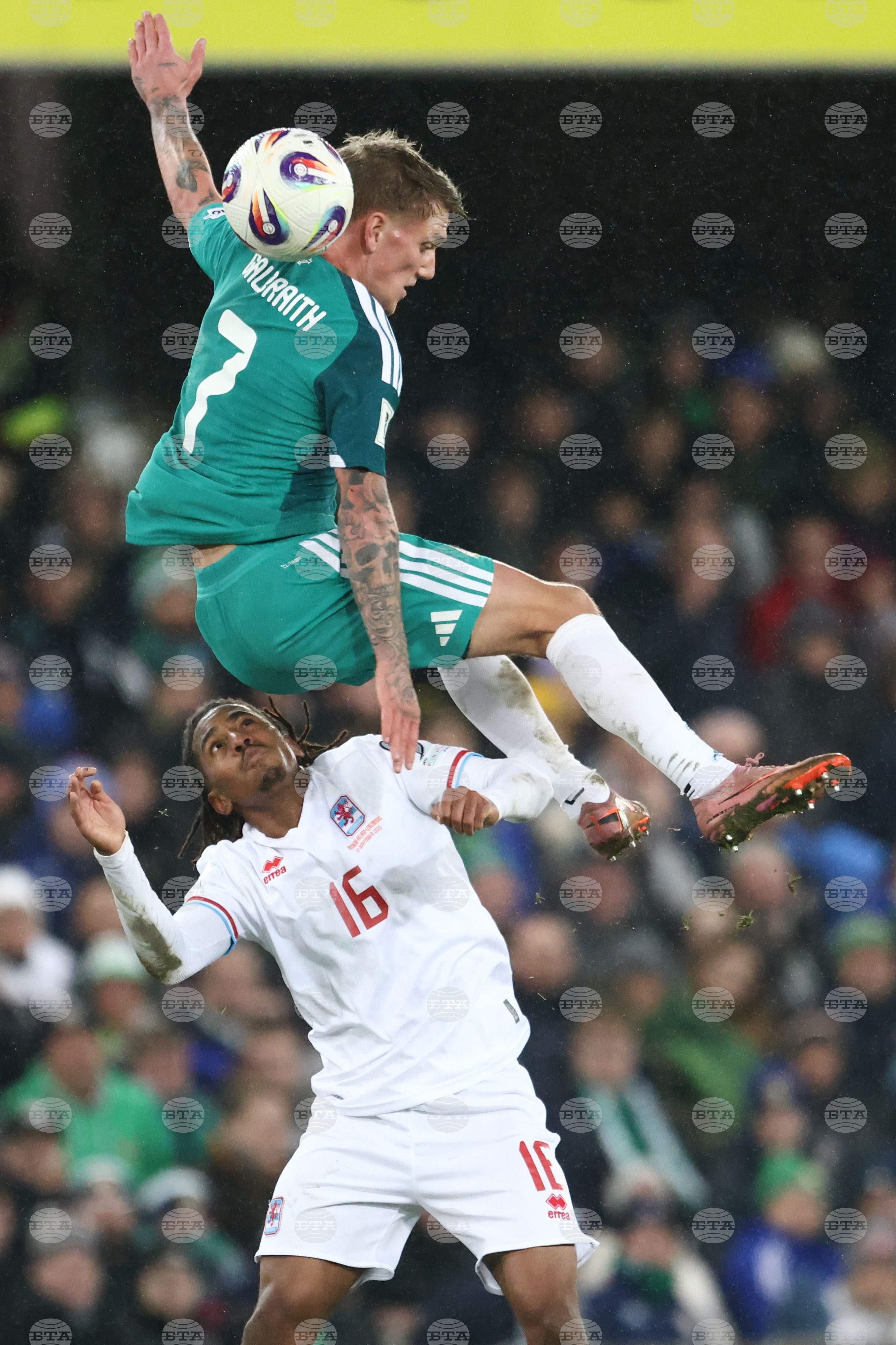 Northern Ireland Luxembourg WCup Soccer