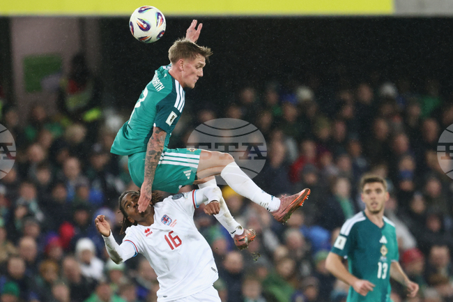 APTOPIX Northern Ireland Luxembourg WCup Soccer