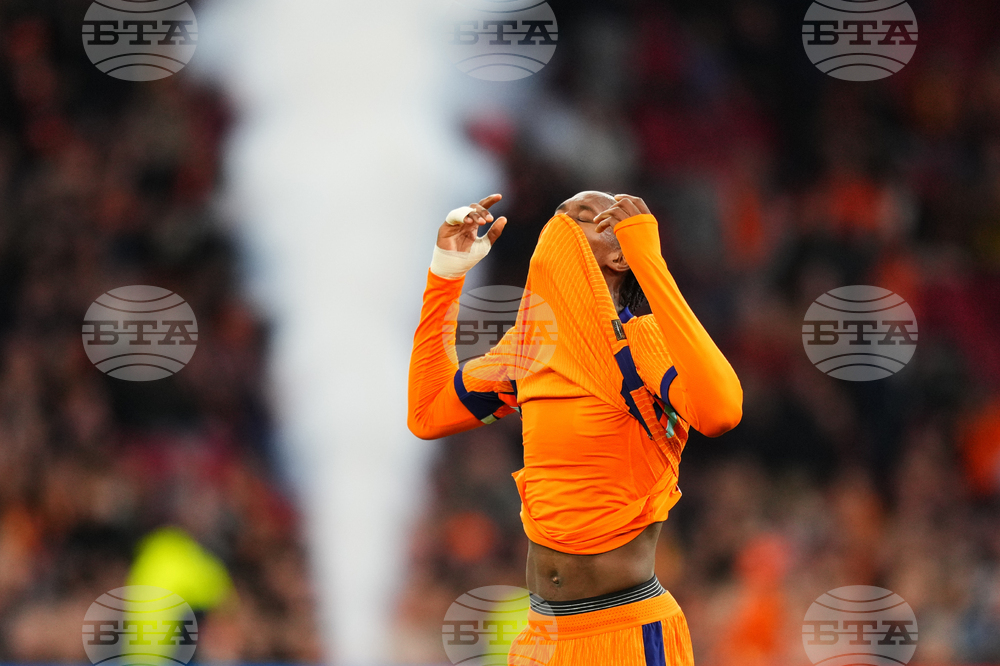 APTOPIX Netherlands Lithuania WCup Soccer