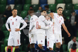 Northern Ireland Luxembourg WCup Soccer