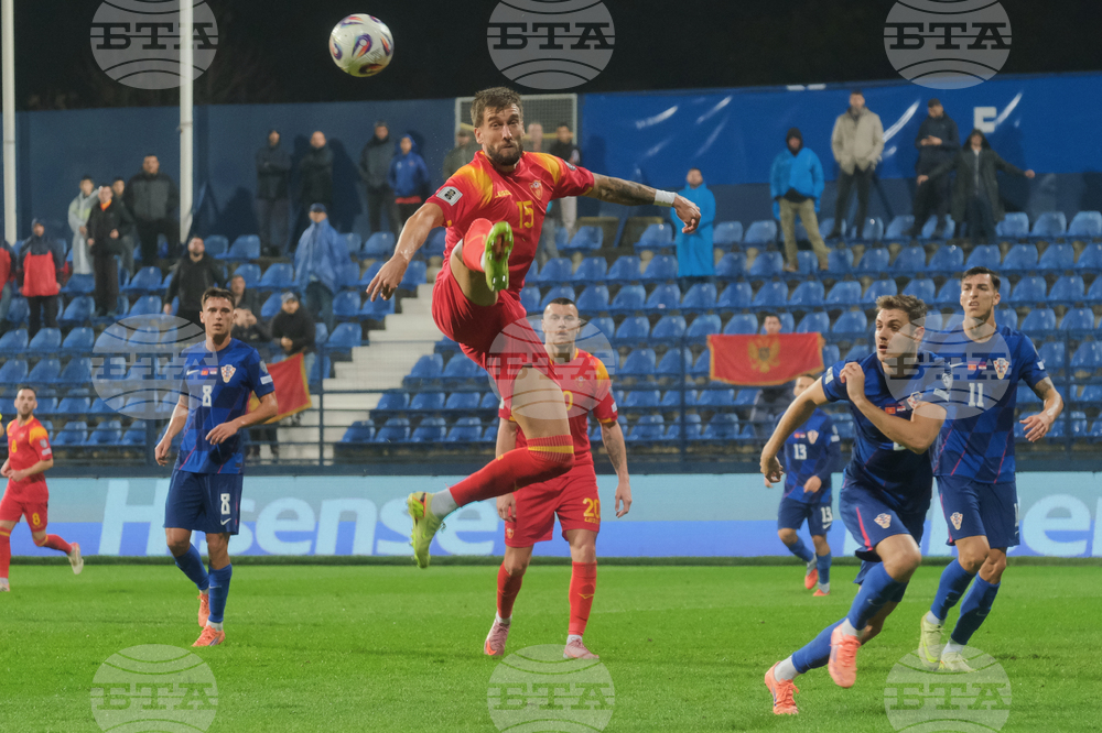 Montenegro Croatia WCup Soccer