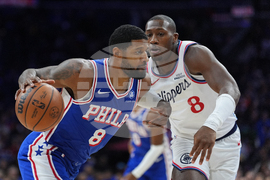 Clippers 76ers Basketball