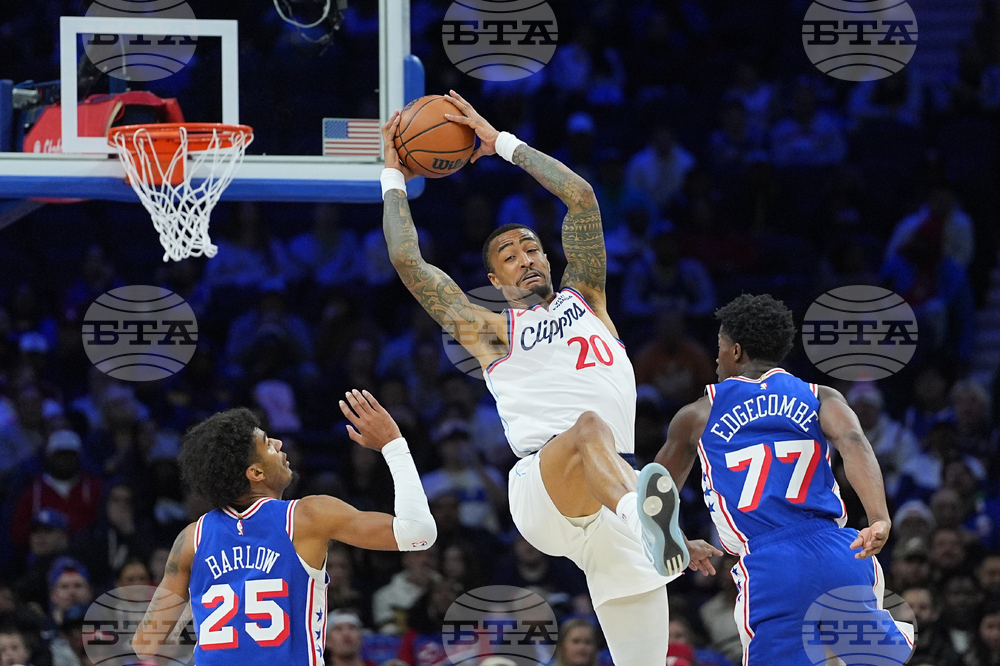 Clippers 76ers Basketball