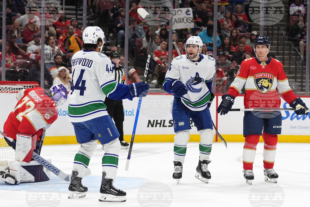 Canucks Panthers Hockey