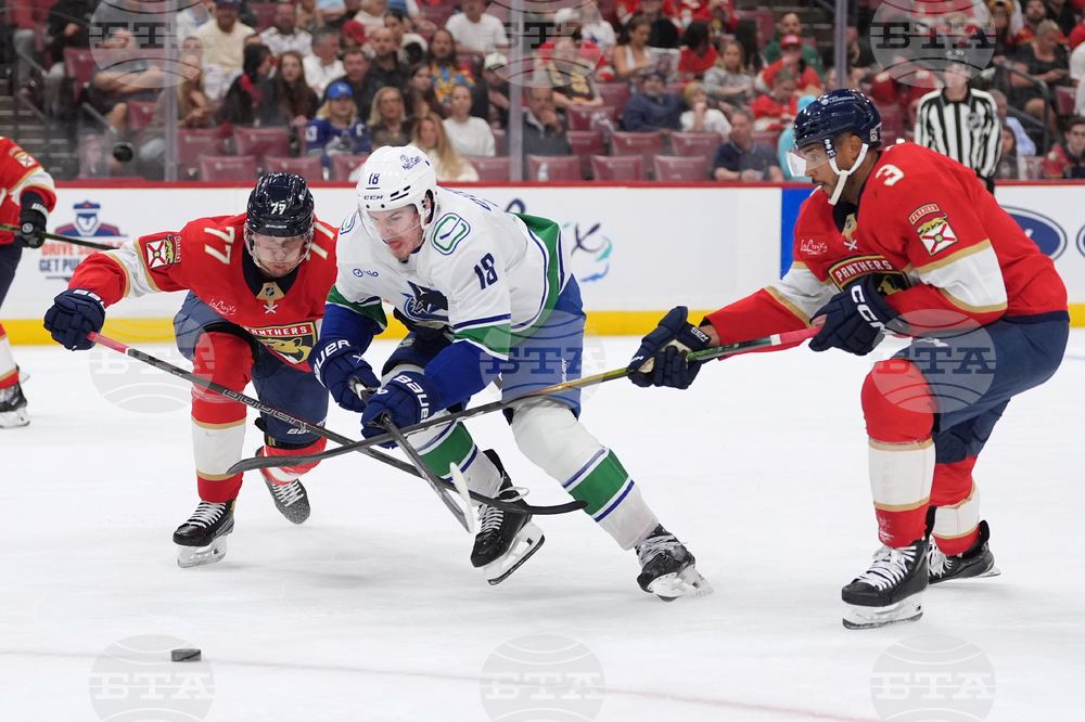 Canucks Panthers Hockey