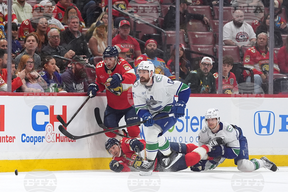 Canucks Panthers Hockey