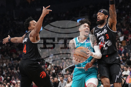 Raptors Hornets Basketball