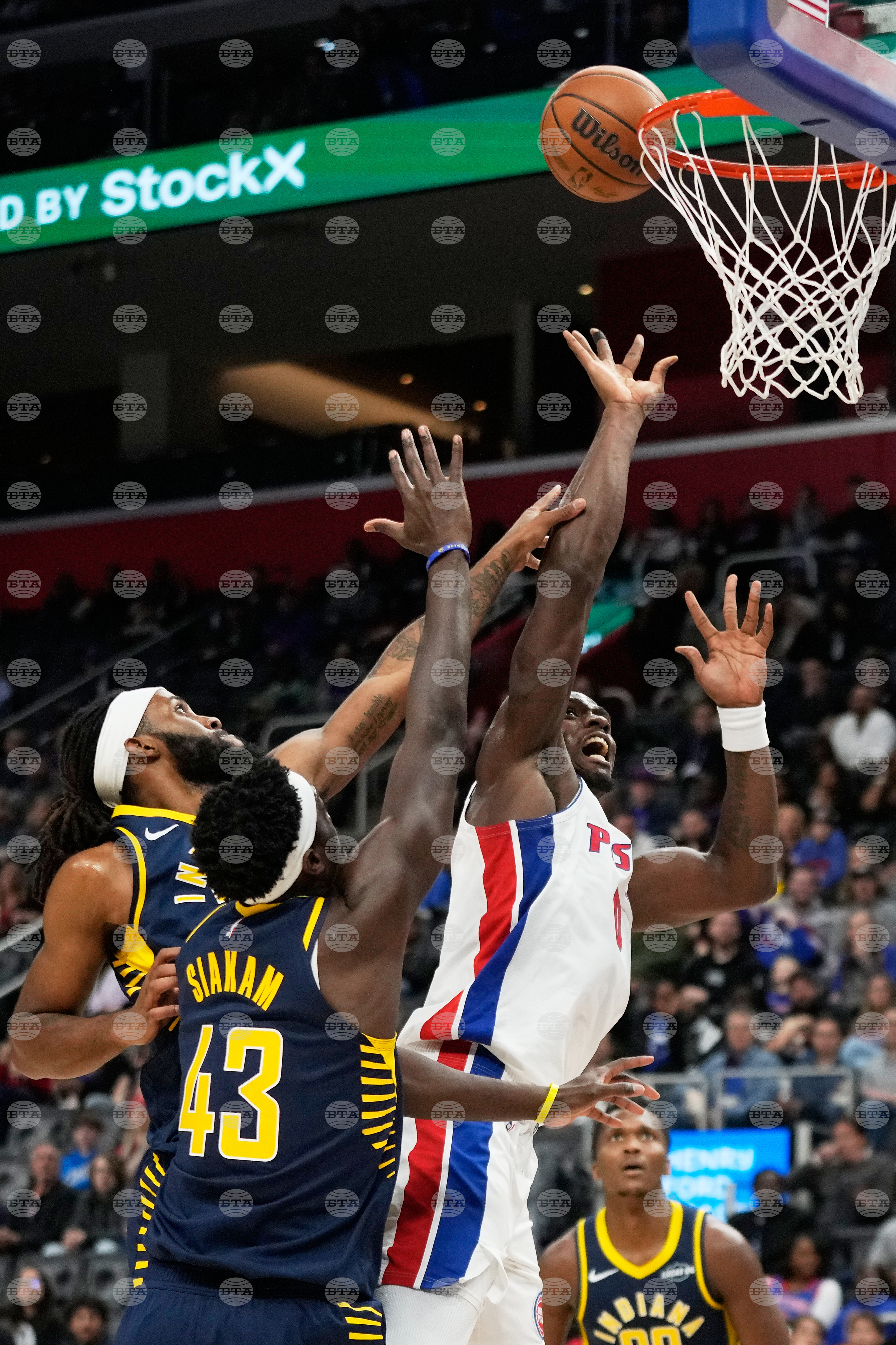 Pacers Pistons Basketball
