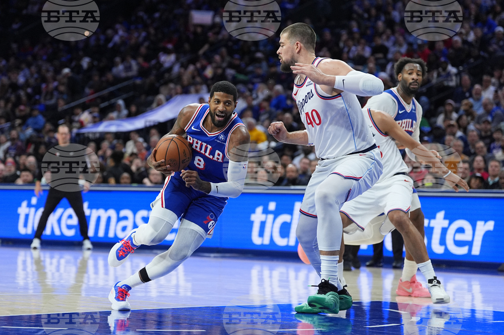 Clippers 76ers Basketball