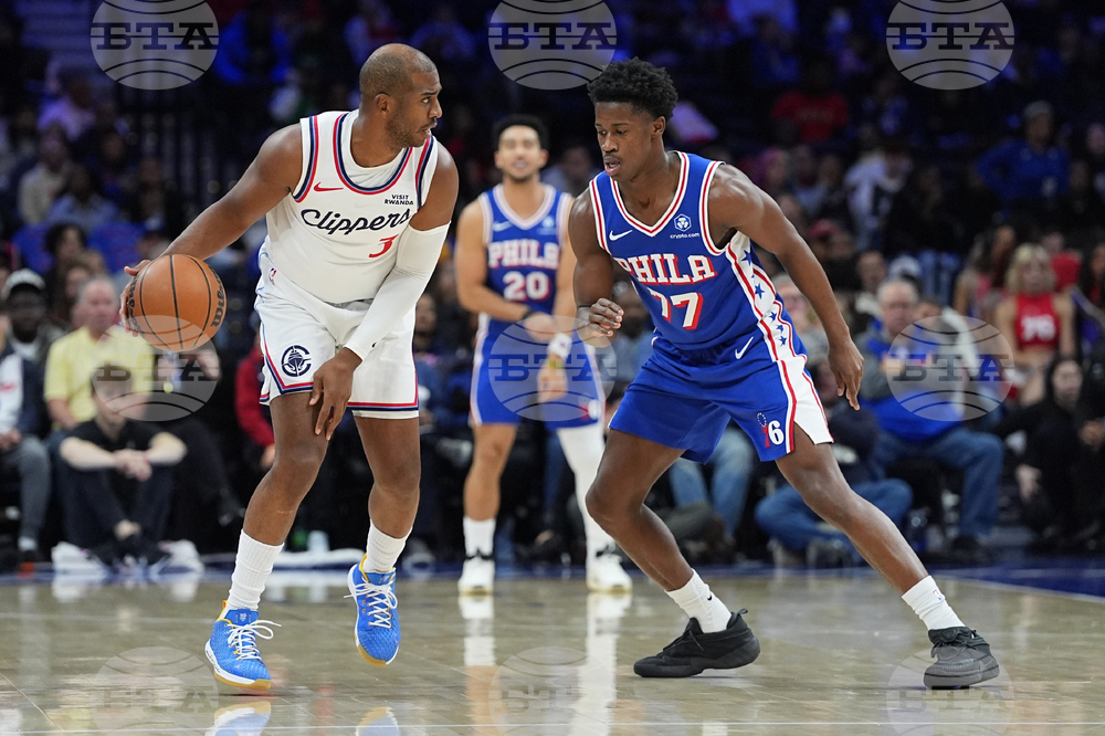 Clippers 76ers Basketball