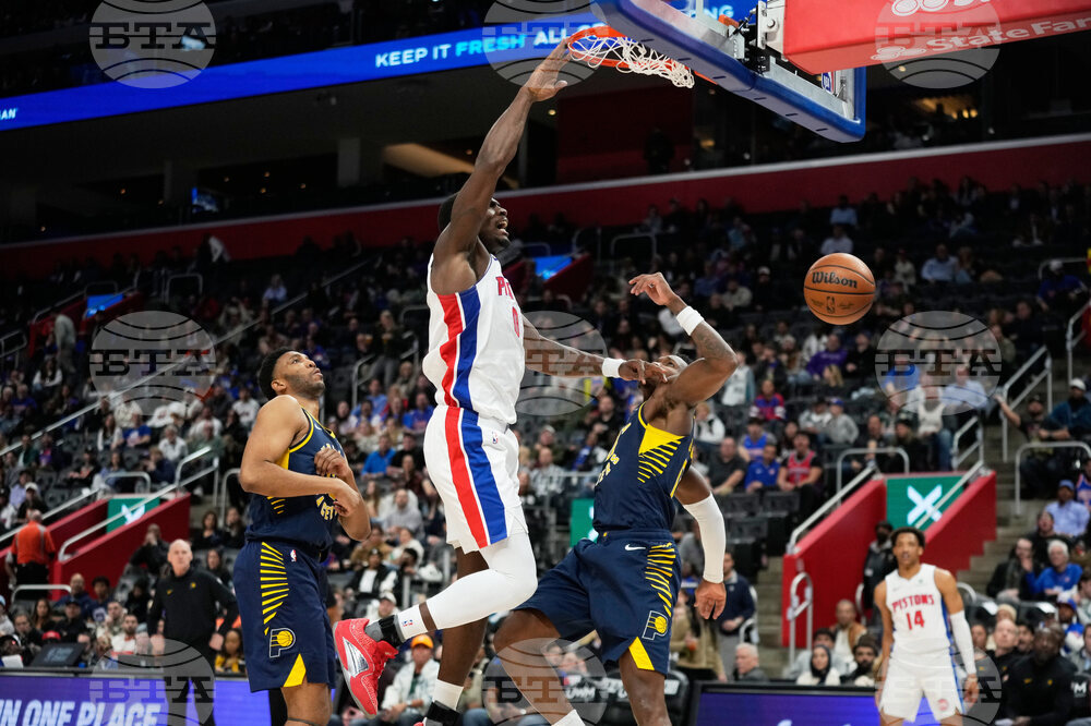 Pacers Pistons Basketball