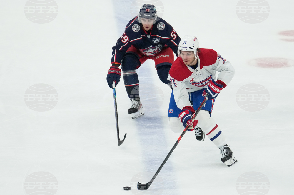 Canadiens Blue Jackets Hockey